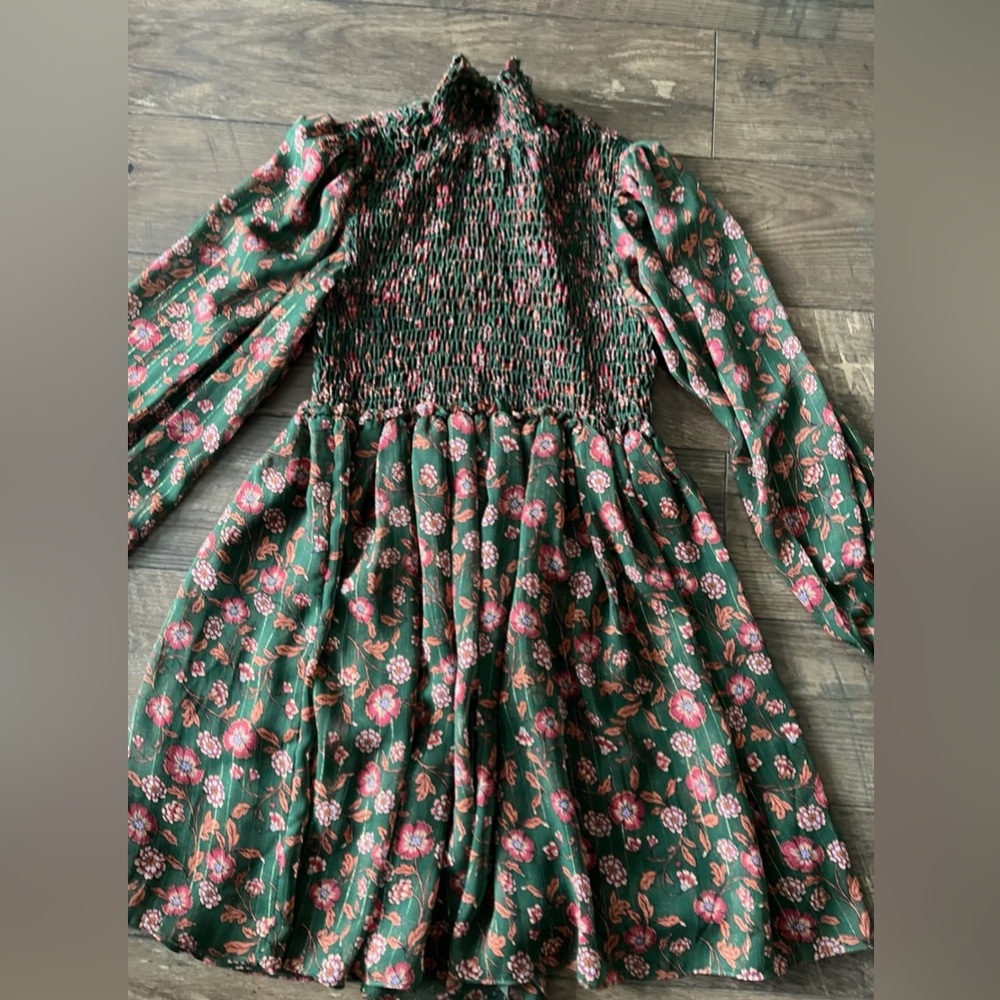 MISA Jessa Evergreen Dress